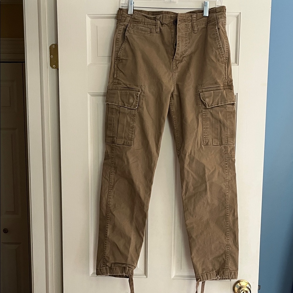 American Eagle Outfitters Brown Cargo Pants Mens 30x 32